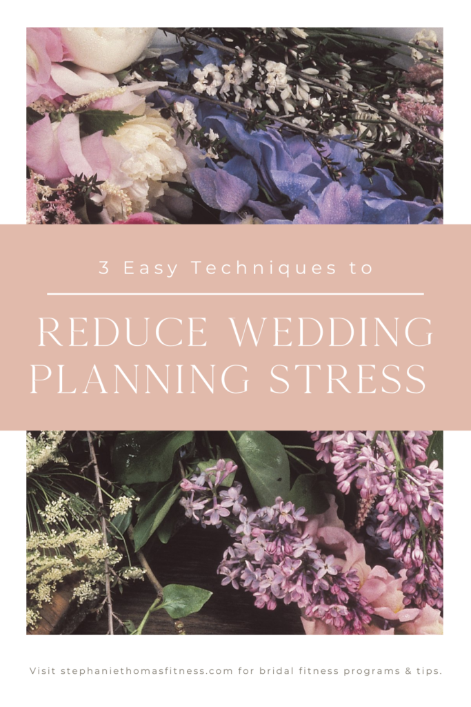 Are you feeling breathless, your heart pounding while your mind is working non-stop to get everything prepped and ready before you say I do? Do you need easy ways to get rid of wedding stress? Wedding anxiety can hit you when you least expect it, but your journey to walking down the aisle doesn’t have to feel overwhelming. Here are three bride-approved steps to take the stress out of wedding planning.