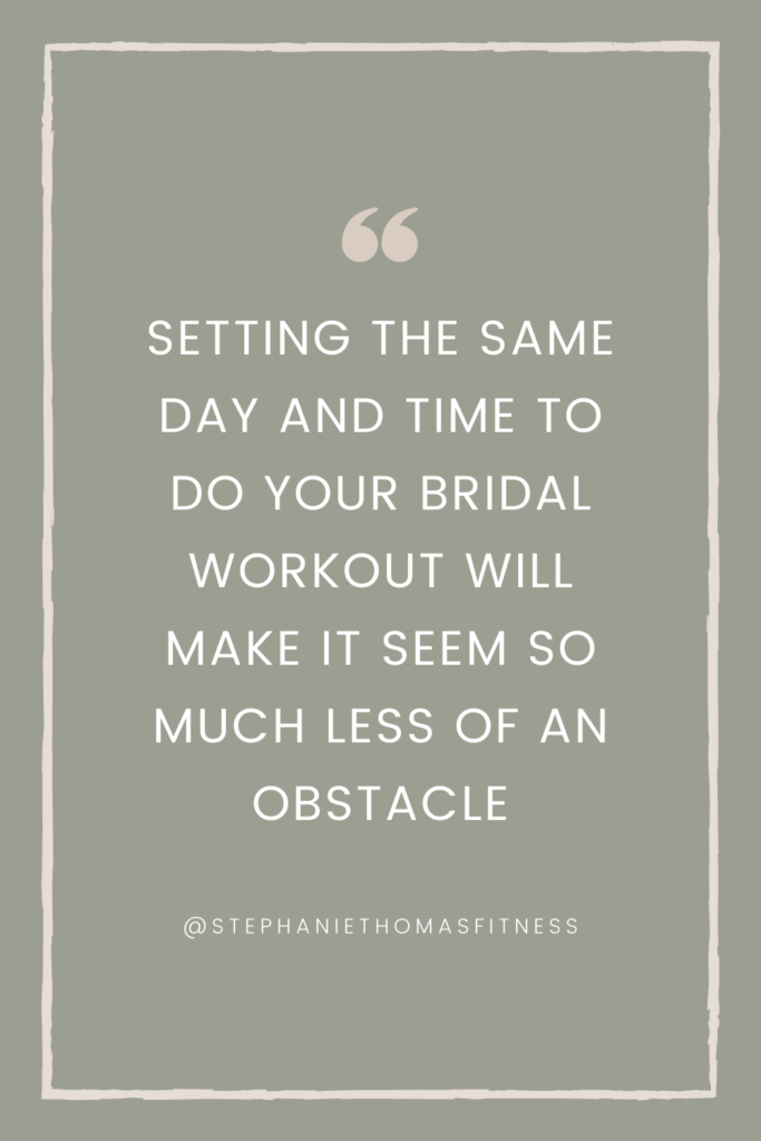 Anyone who has ever started a new bridal workout plan knows it isn’t always easy (especially if you’re trying to figure it out all by yourself). There are moments where starting a wedding fitness plan for 6 months, or one year, seems like an uphill battle. Finding inspiration to start a new workout program doesn’t have to be so difficult! Read on to find some of my favorite fitness motivation tips and workout fitness inspiration to get you started and excited for your wedding fitness journey!